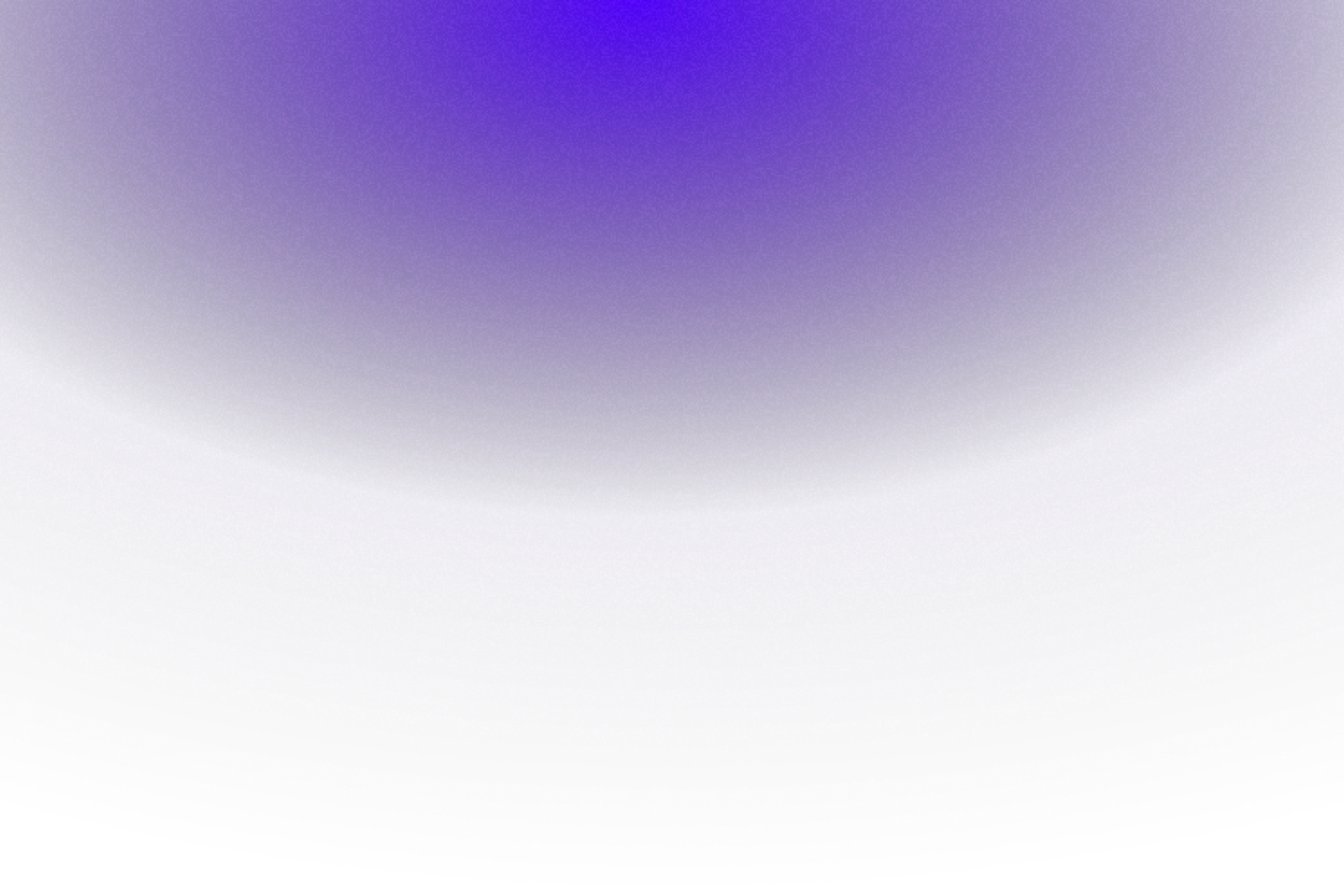 Purple glow of hero section
